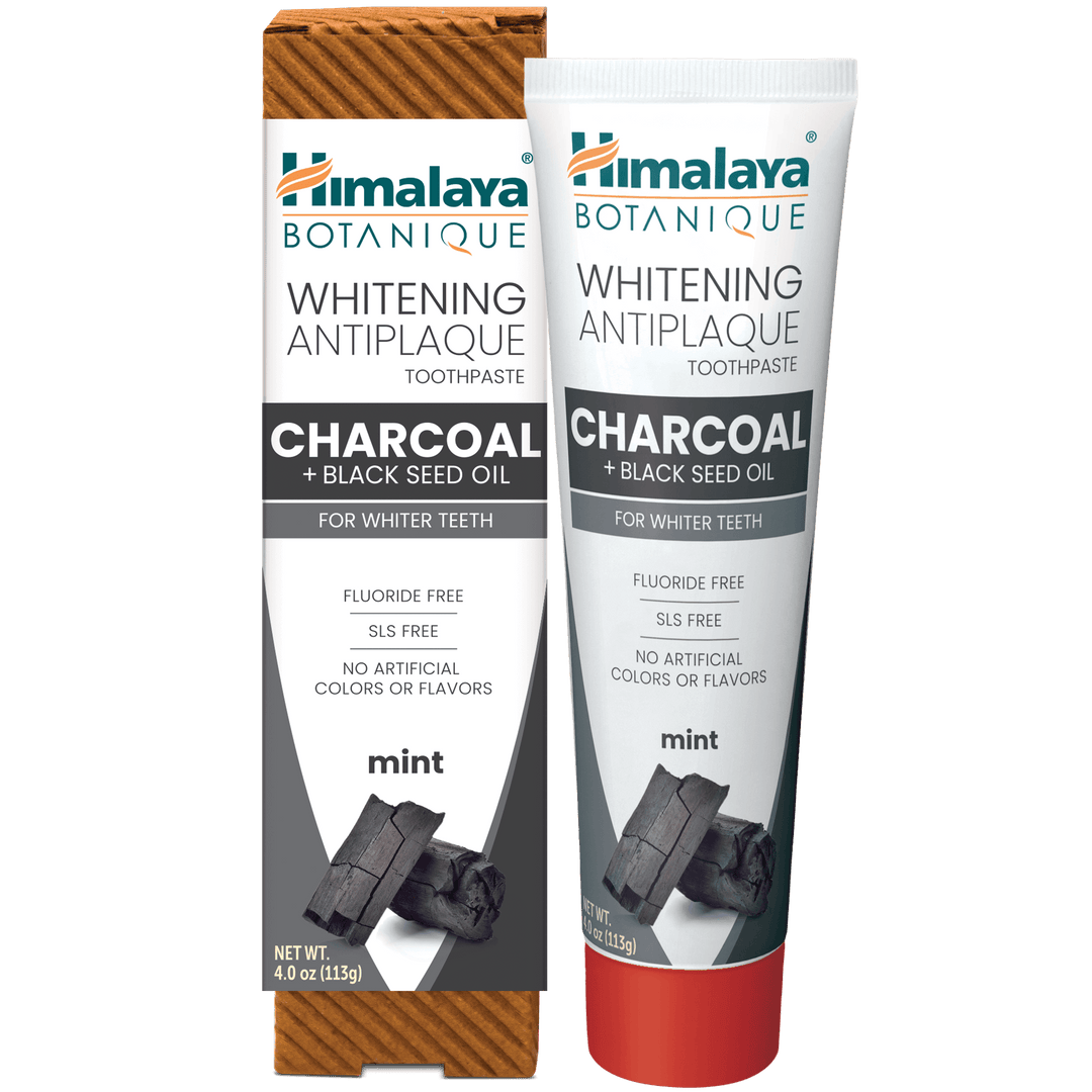 🎁 Himalaya Botanique Dentifricio Sbiancante Antiplacca Carbone + Olio Di Semi Neri 113G (100% off)