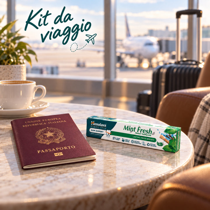 Dentifricio alle erbe Gum Expert - Menta Fresca - Formato da viaggio 40g