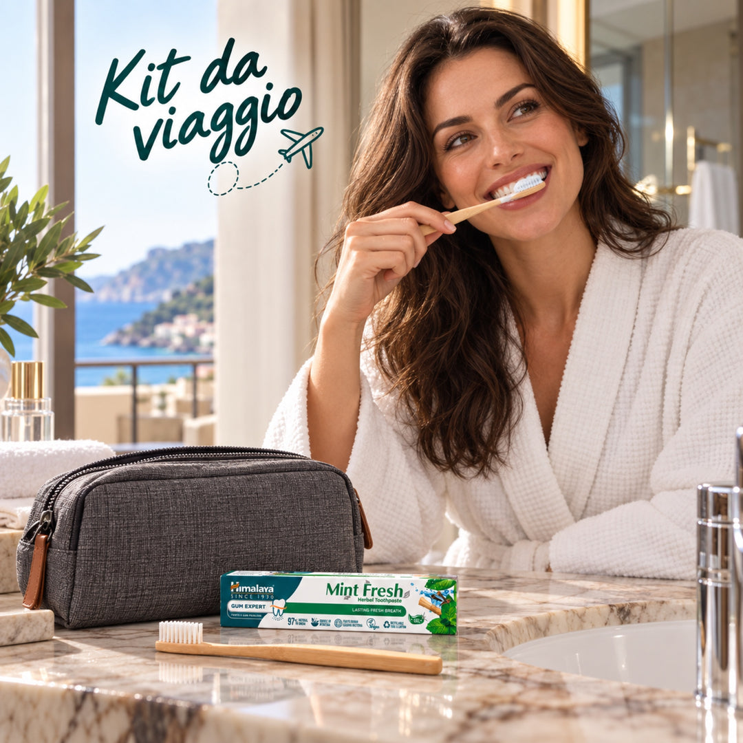 Dentifricio alle erbe Gum Expert - Menta Fresca - Formato da viaggio 40g