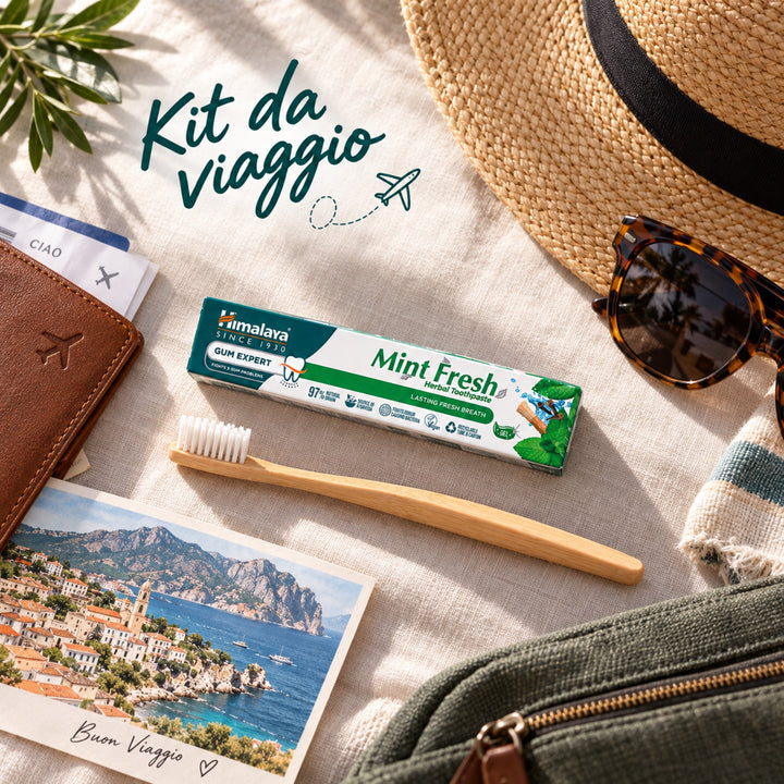 Dentifricio alle erbe Gum Expert - Menta Fresca - Formato da viaggio 40g