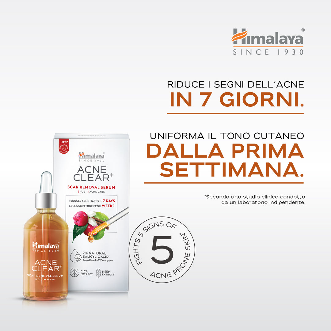 Himalaya Acne Clear+ Siero anti-cicatrici
