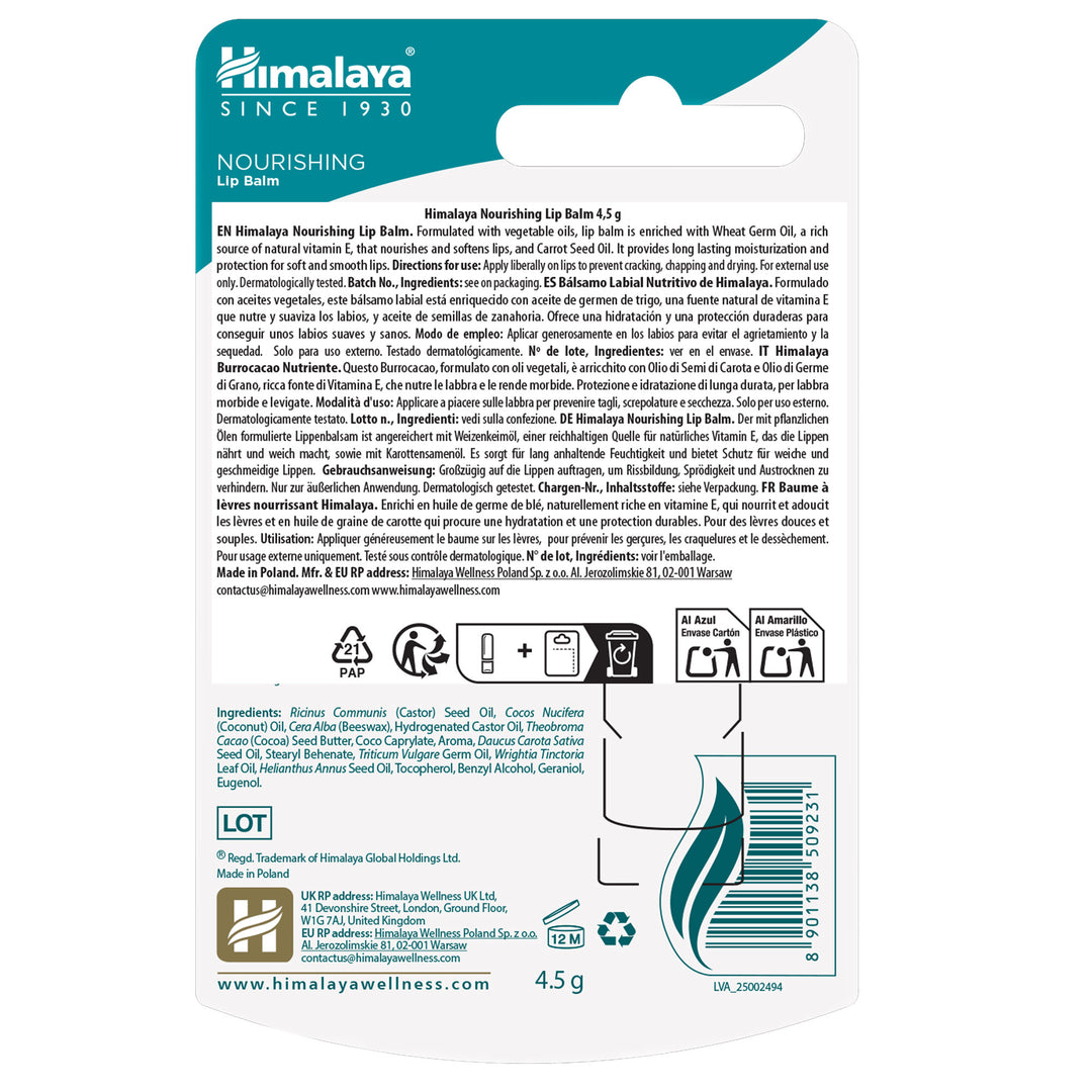 Balsamo labbra nutriente 4.5g