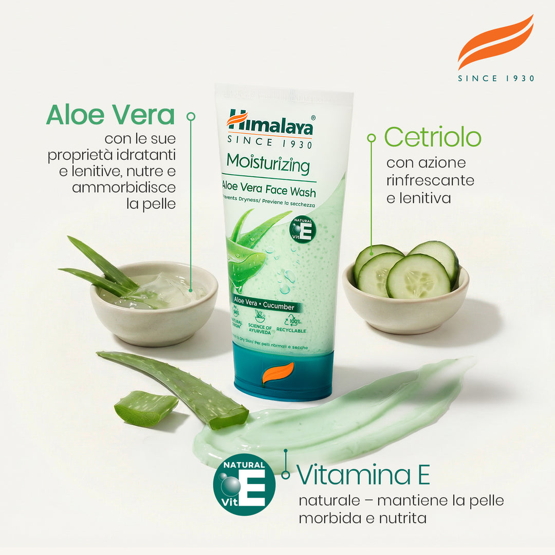 HIMALAYA DETERGENTE VISO IDRATANTE ALL&