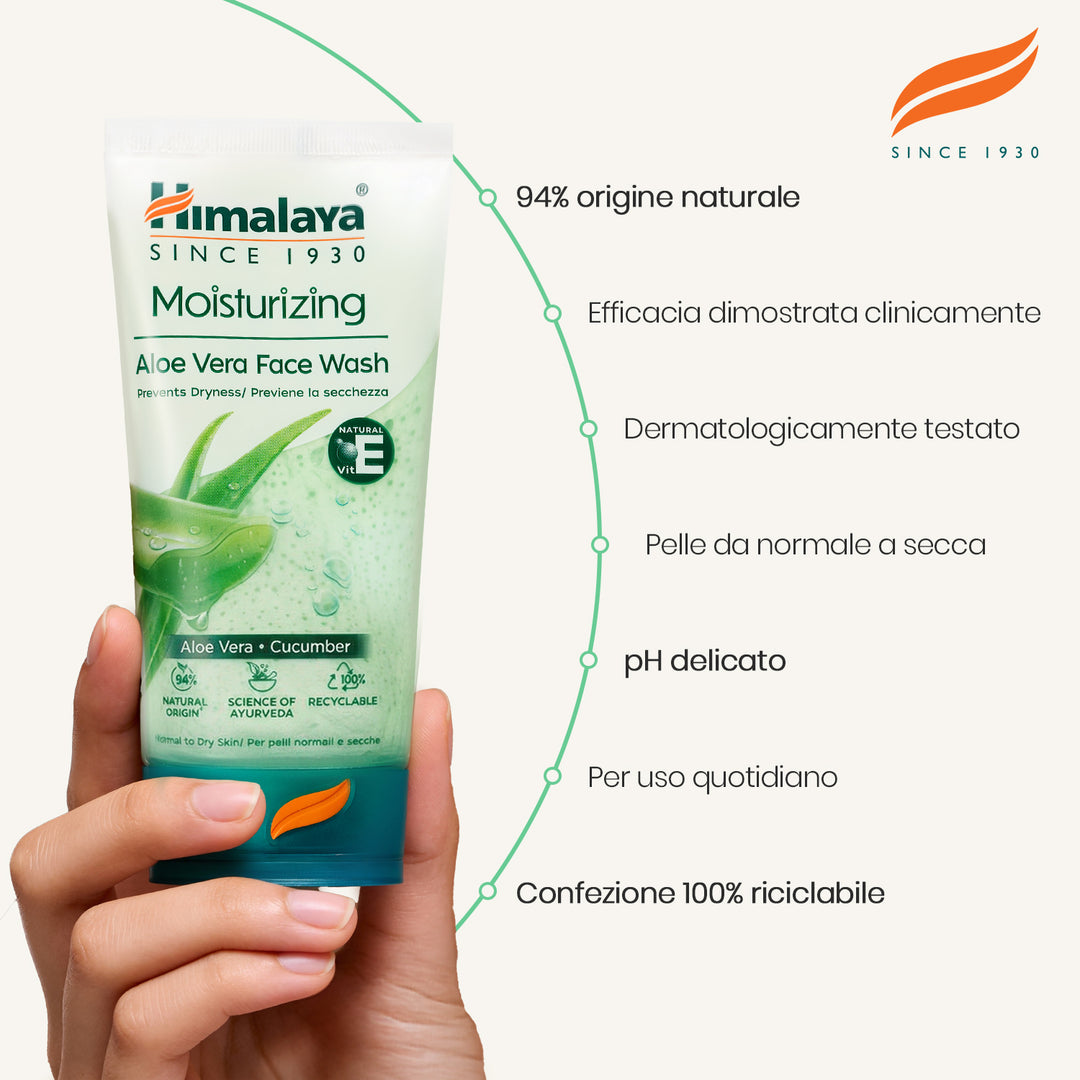 HIMALAYA DETERGENTE VISO IDRATANTE ALL&