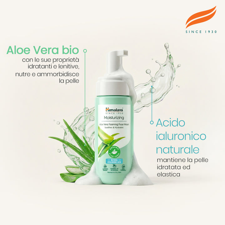 Himalaya Detergente viso schiumogeno idratante all&