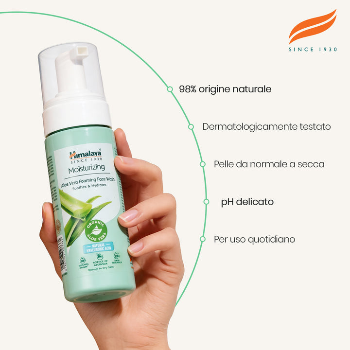 Himalaya Detergente viso schiumogeno idratante all&