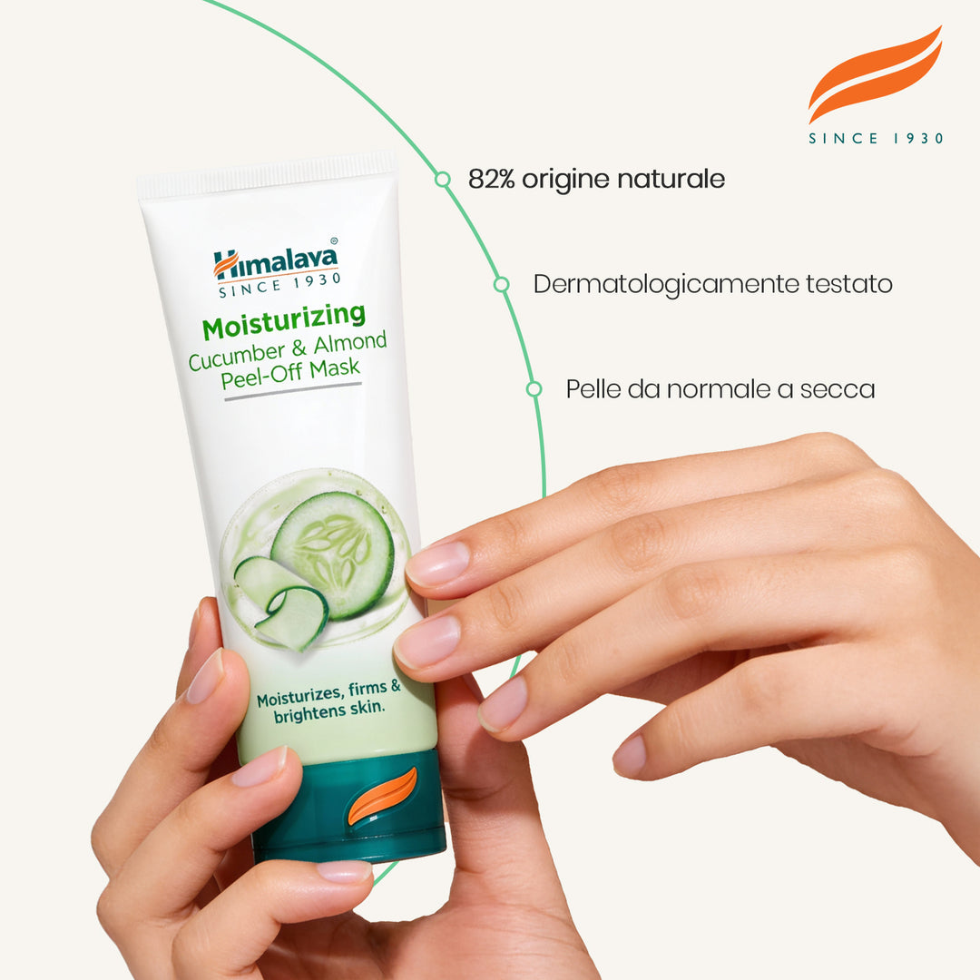 Maschera idratante al cetriolo e alla mandorla