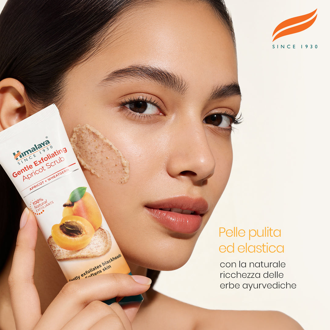 Scrub esfoliante delicato con albicocca