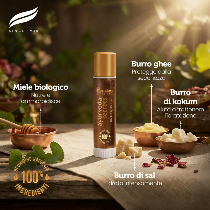Himalaya AYURVEDA SECRETS RICH LIP BUTTER