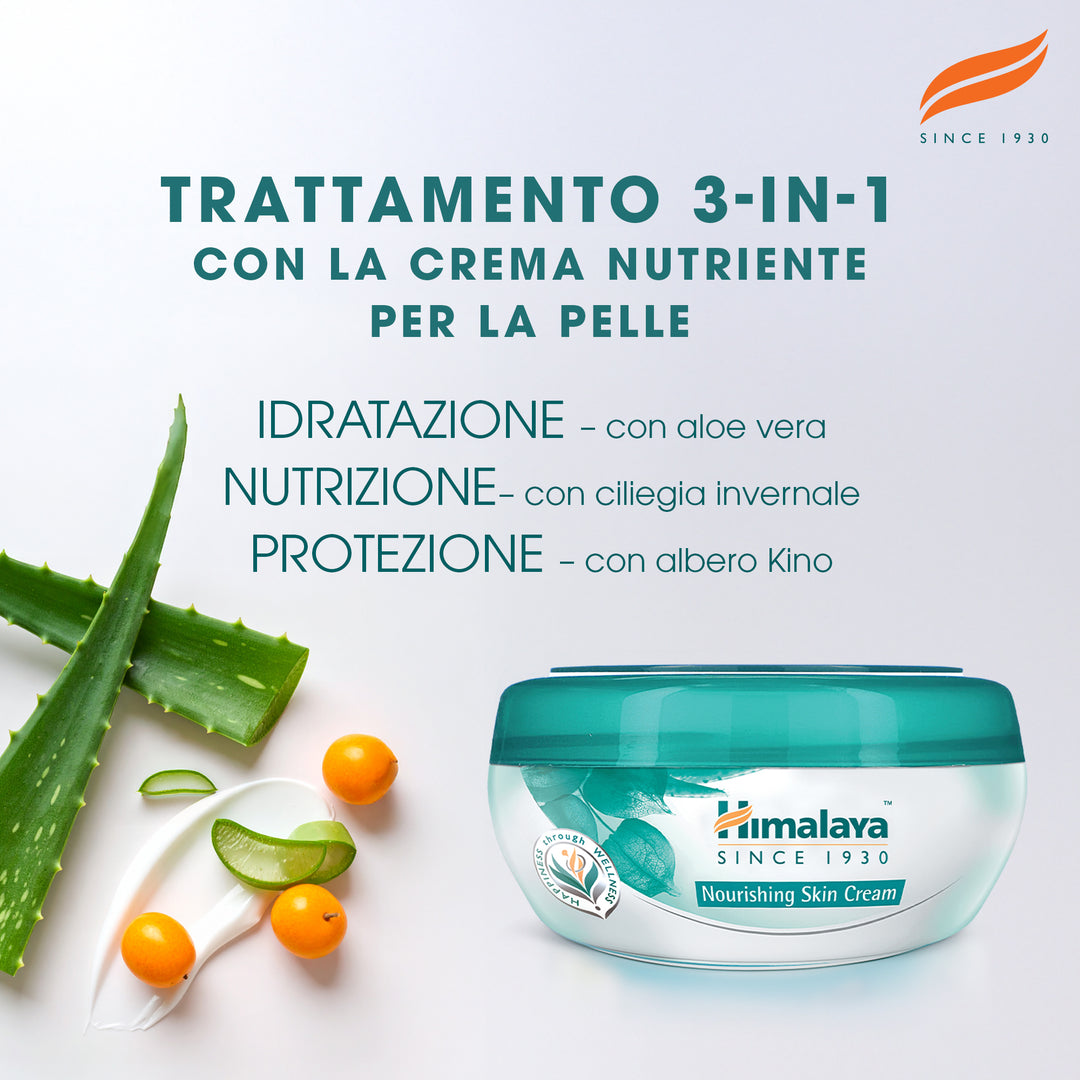 Crema nutriente per pelle