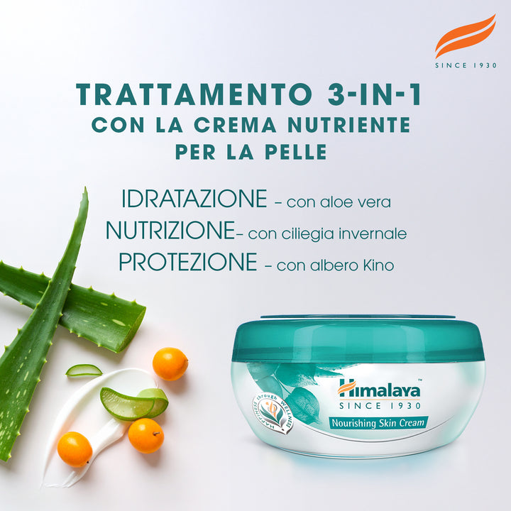 Crema nutriente per pelle