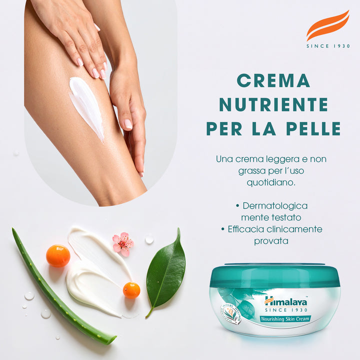 Crema nutriente per pelle