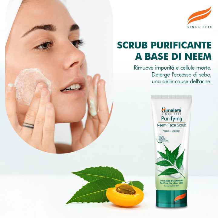 Scrub purificante a base di Neem