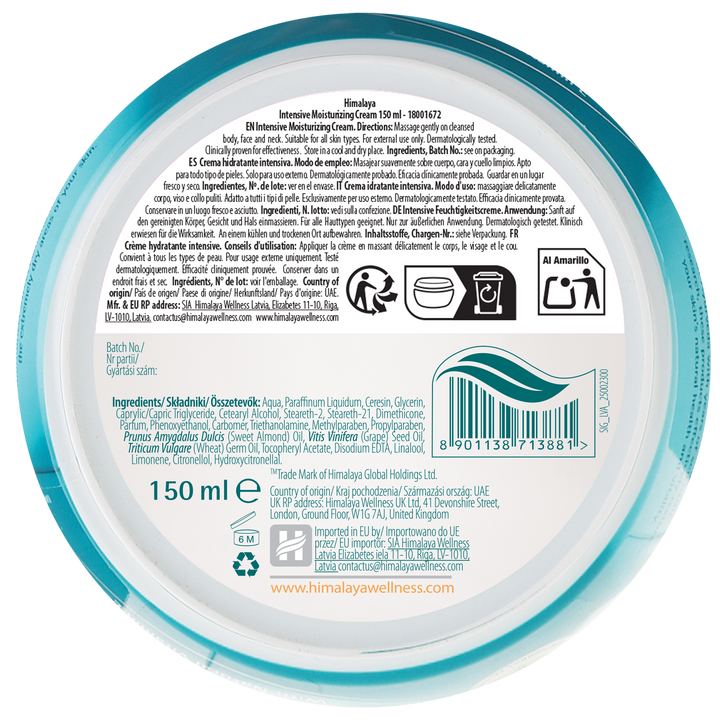 Crema idratante ad azione intensiva