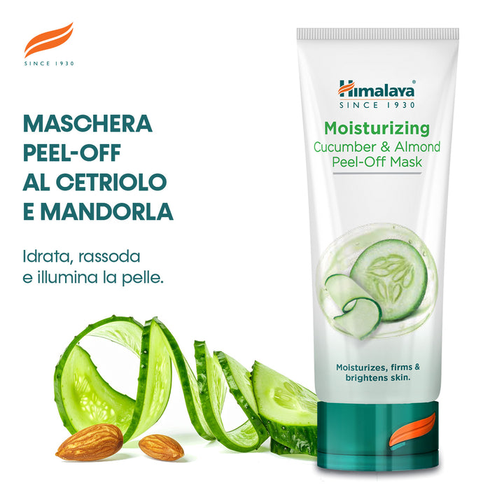 Maschera idratante al cetriolo e alla mandorla
