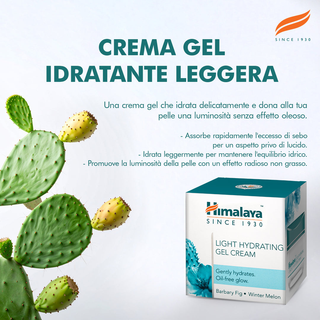 Crema gel idratante leggera