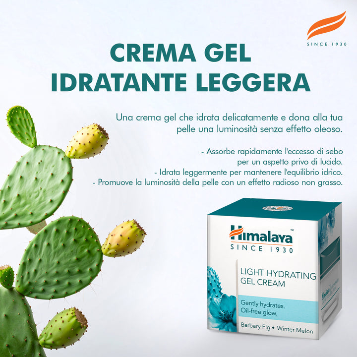 Crema gel idratante leggera