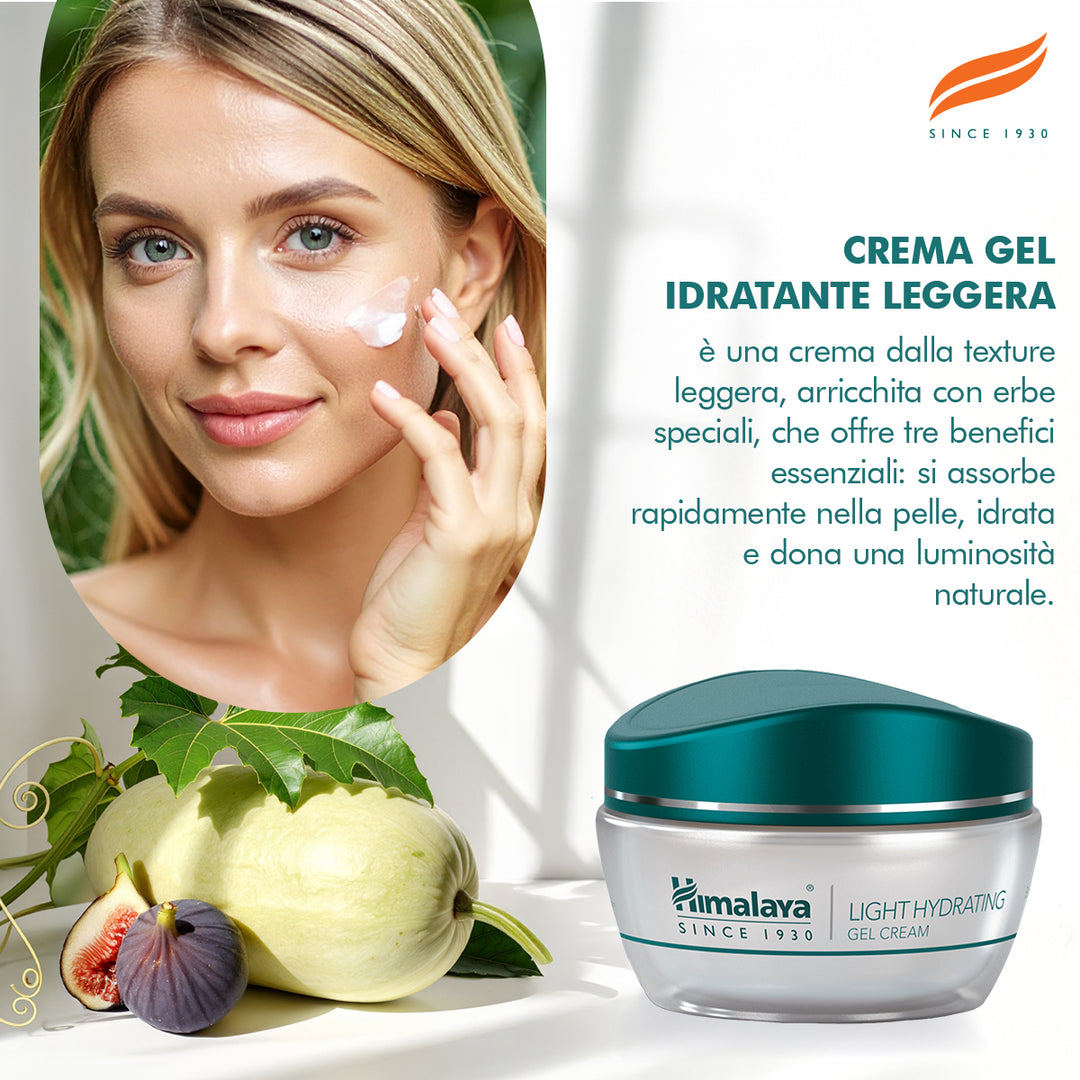 Crema gel idratante leggera