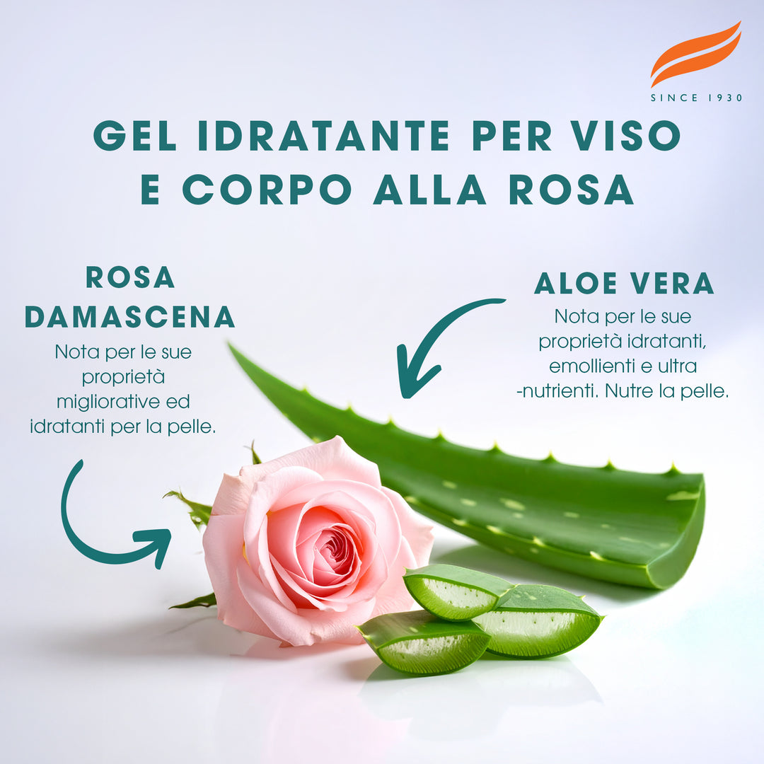 HIMALAYA GEL IDRATANTE VISO E CORPO ALLA ROSA 300ML