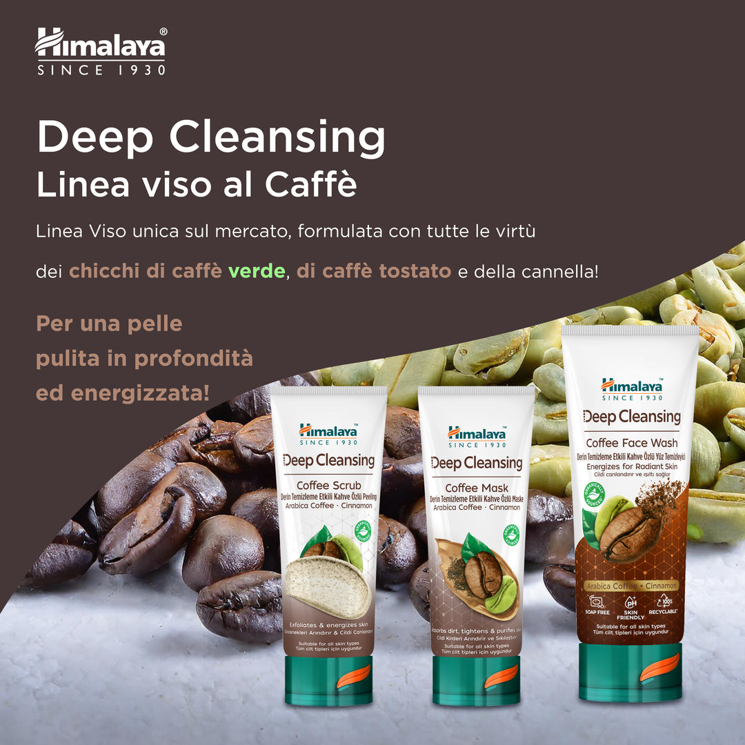 Himalaya Scrub viso al caffè per una pulizia profonda - 75 ml