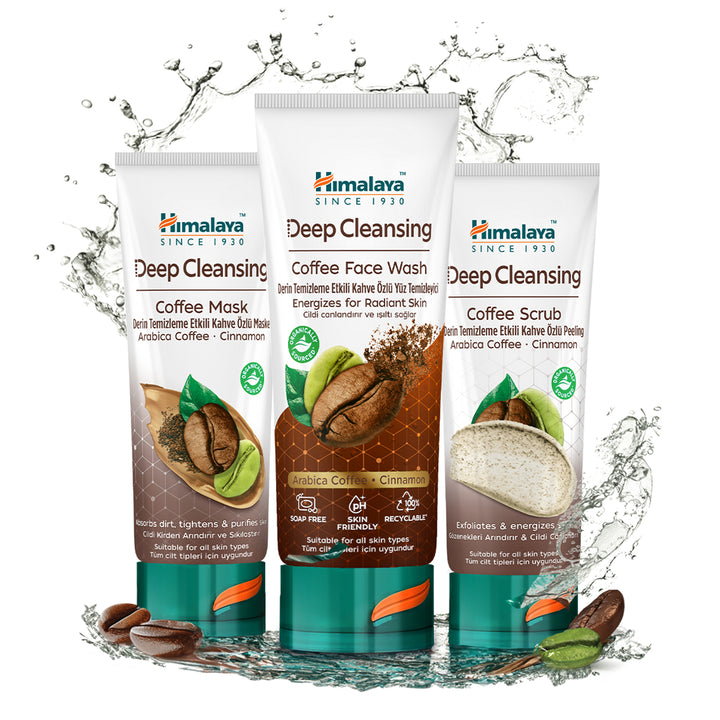 Himalaya Gel detergente viso al caffè ad azione profonda 100 ml