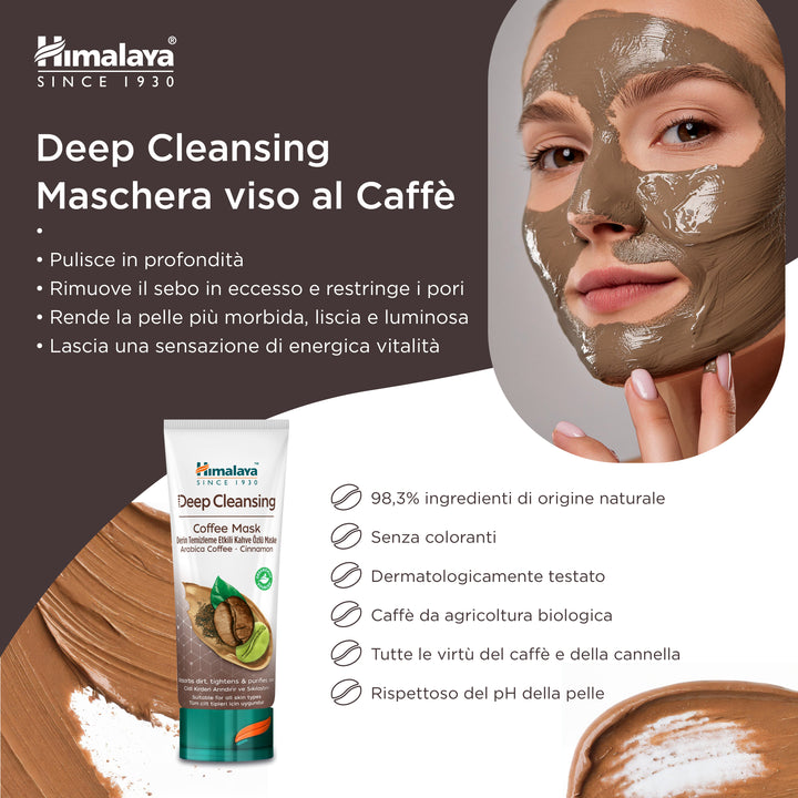 Himalaya Deep Cleansing Coffee Face Mask - 75ml
