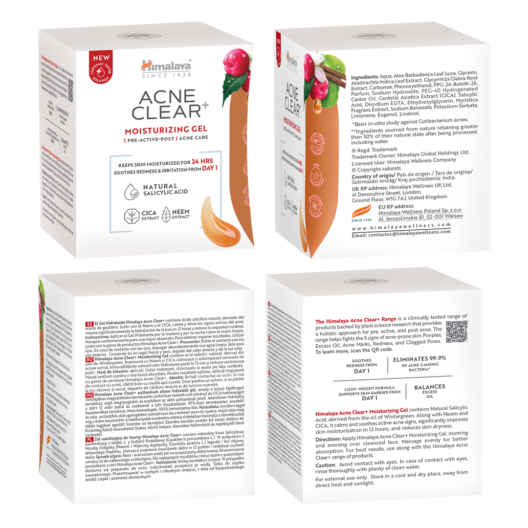 Himalaya Acne Clear+ Gel idratante
