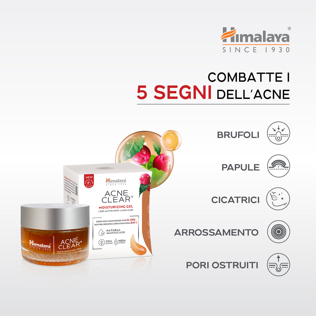 Himalaya Acne Clear+ Gel idratante