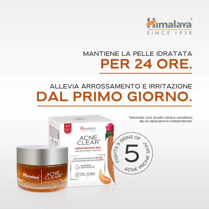 Himalaya Acne Clear+ Gel idratante