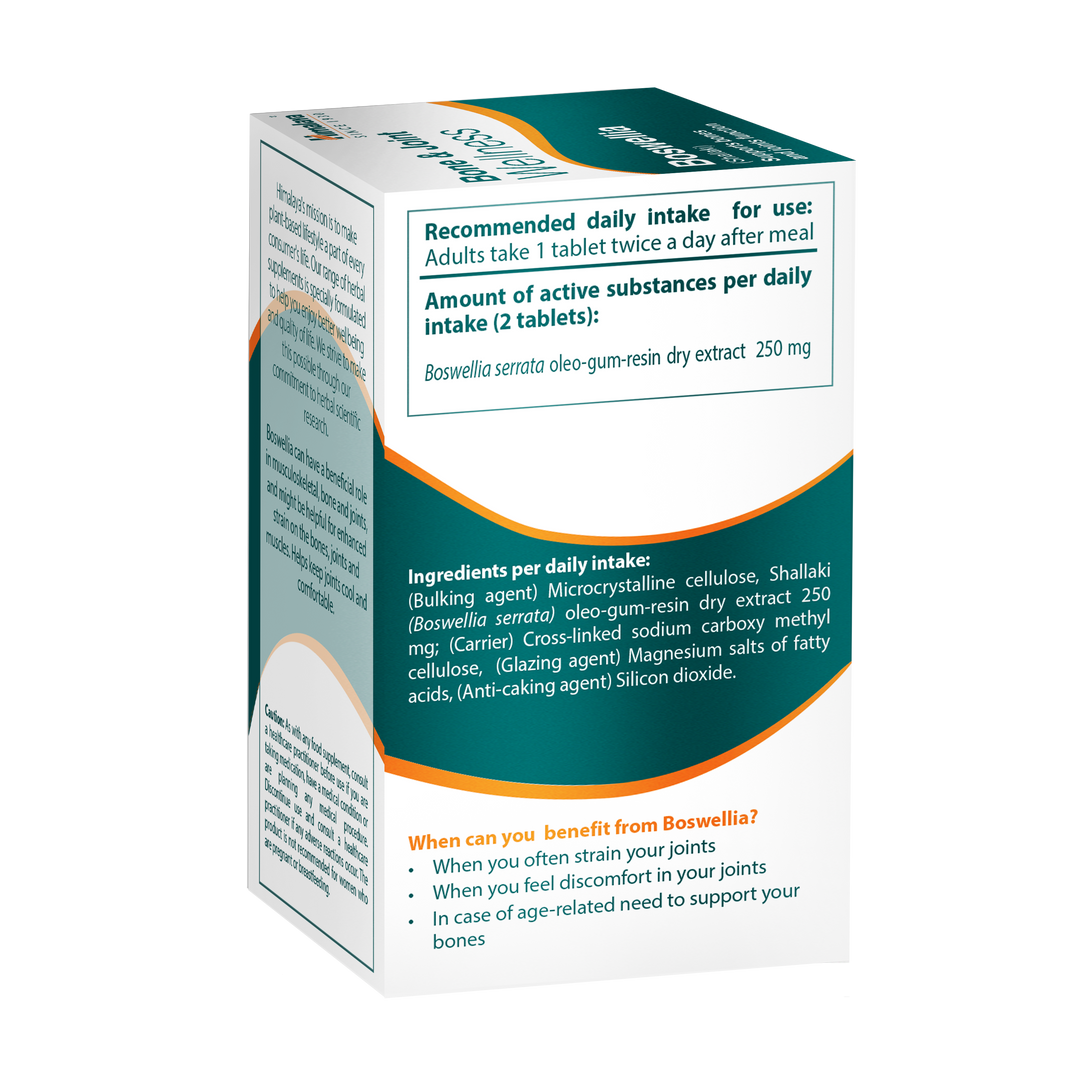 Himalaya Bone & Joint Wellness Boswellia - 60 Compresse