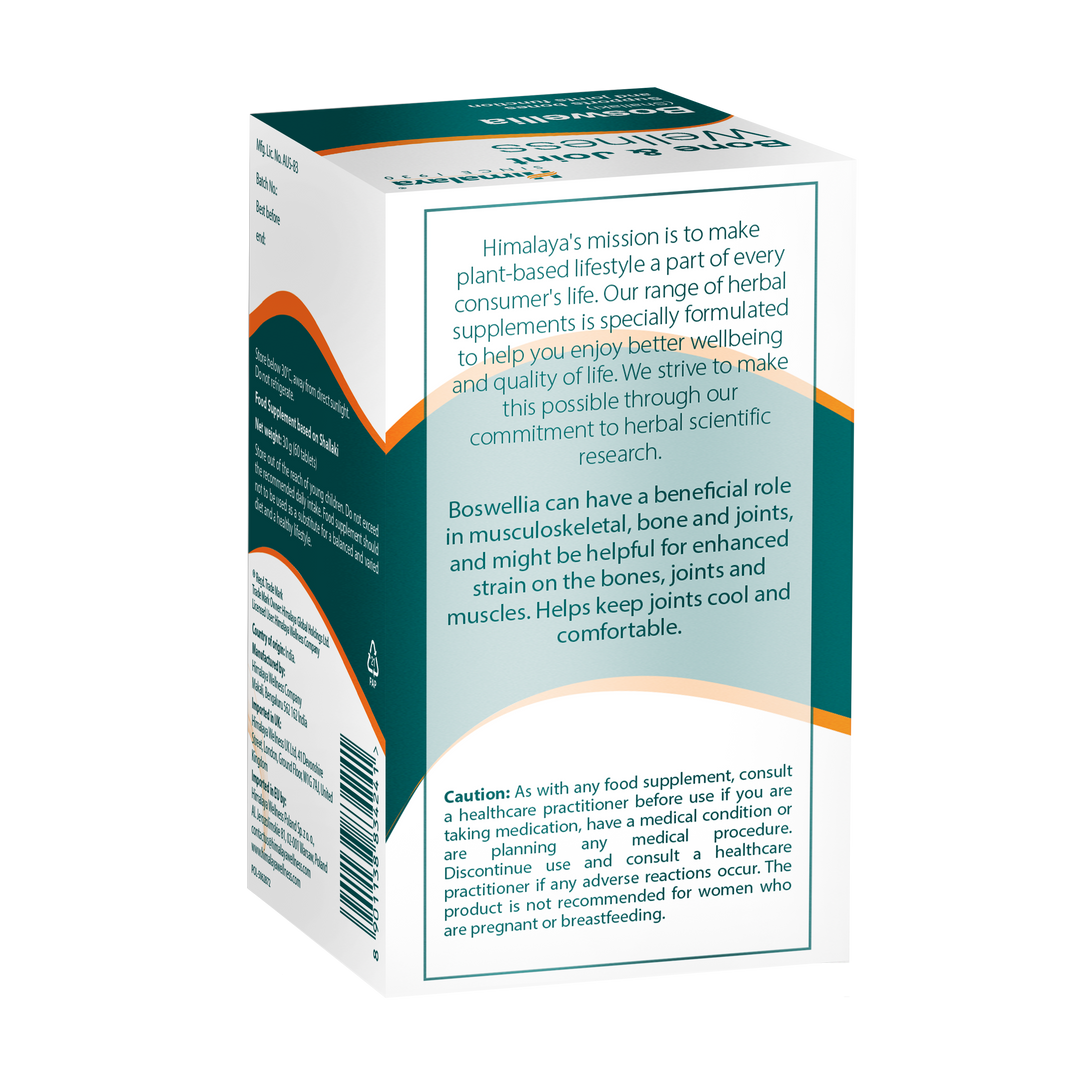 Himalaya Bone & Joint Wellness Boswellia - 60 Compresse
