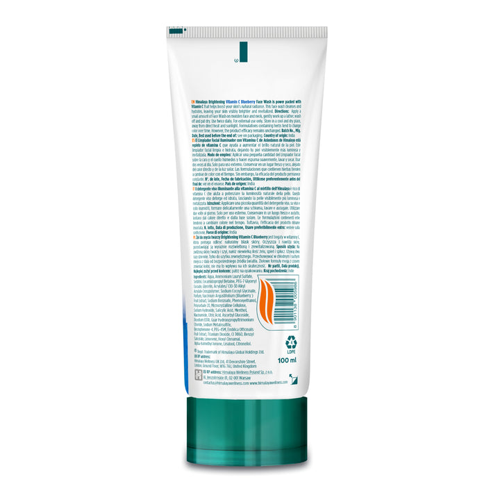 Himalaya lavaggio del viso all'arancia con vitamina C illuminante