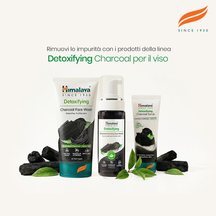 Scrub disintossicante al carbone vegetale