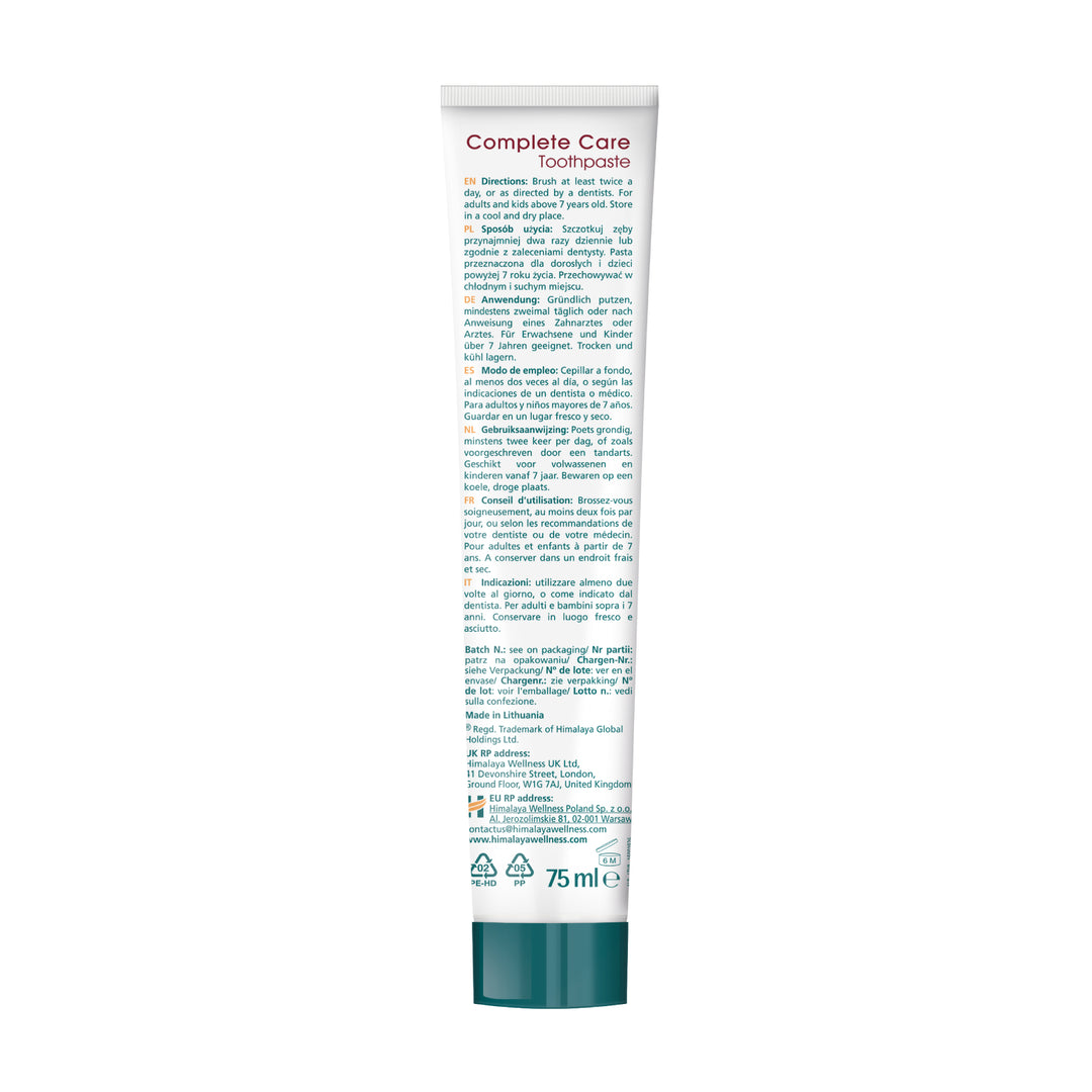 Dentifricio Himalaya Botanique Complete Care - Cannella 75 ml