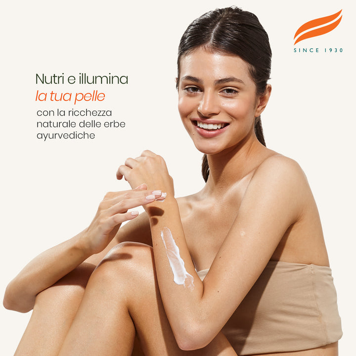 Crema ad alta azione nutriente a base di olio di oliva