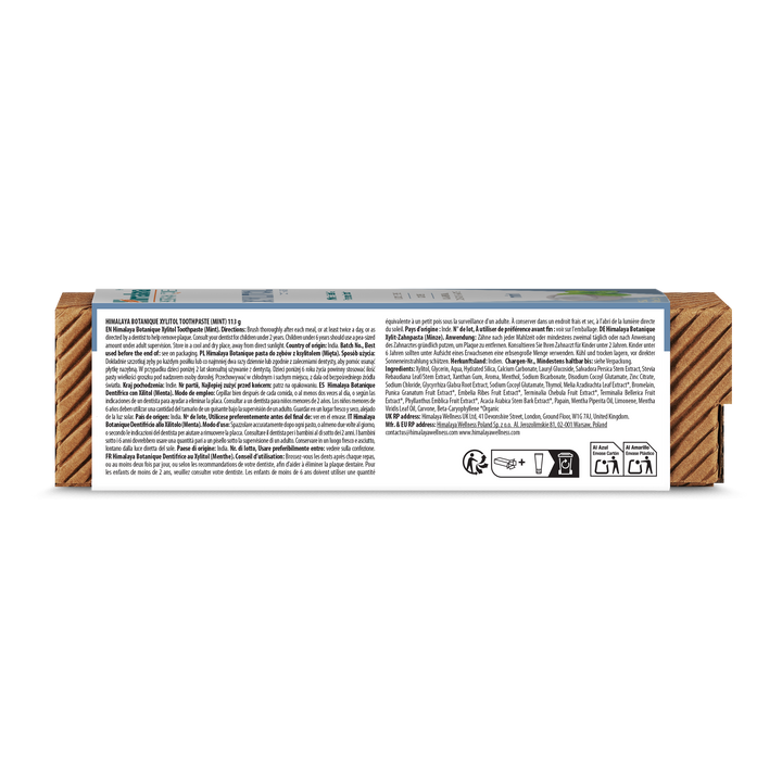 Himalaya Botanique Dentifricio allo Xilitolo - 113 g