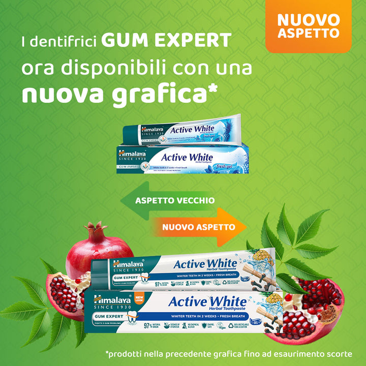 Dentifricio alle erbe Gum Expert – Active White Fresh Gel - 75 ml