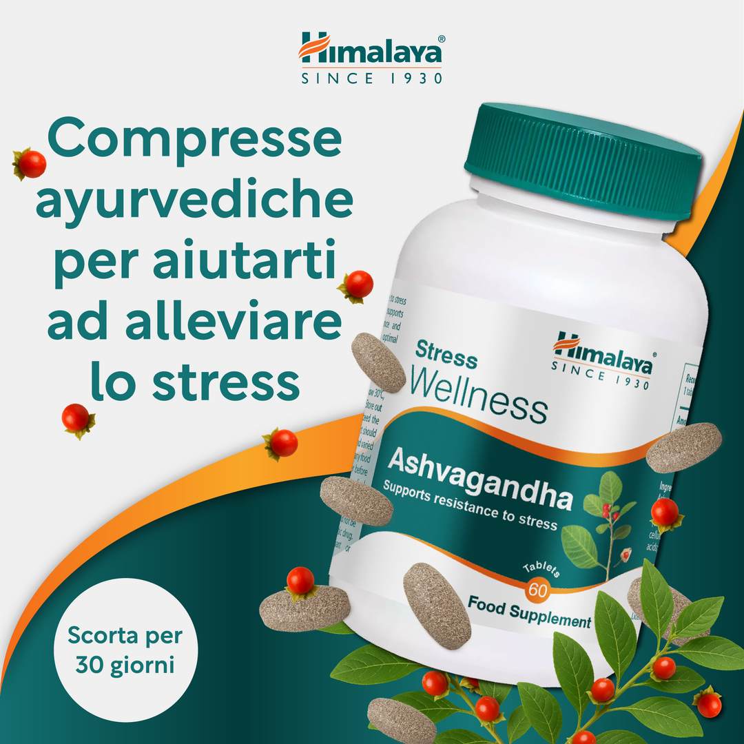 Himalaya Stress Wellness Ashvagandha - 60 Compresse