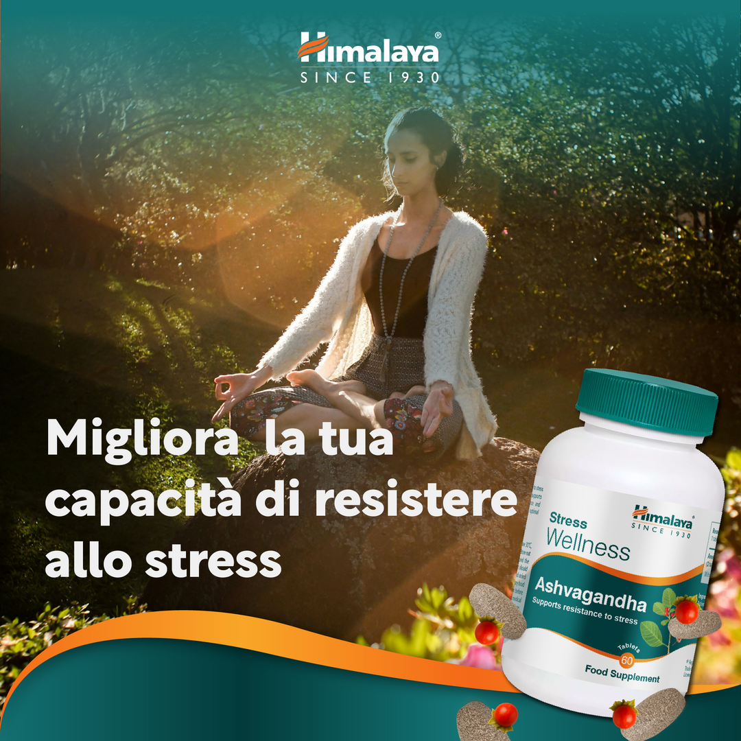 Himalaya Stress Wellness Ashvagandha - 60 Compresse