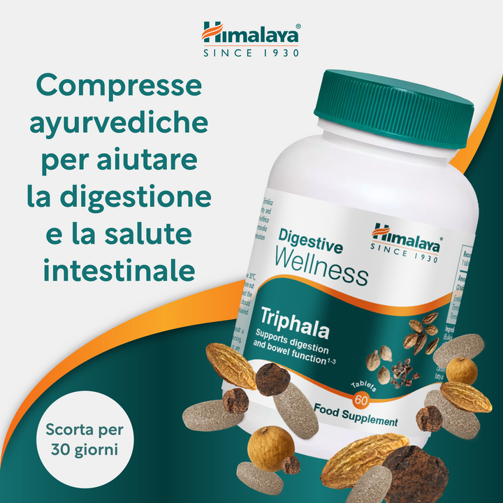 Himalaya Digestive Wellness Triphala - 60 Compresse
