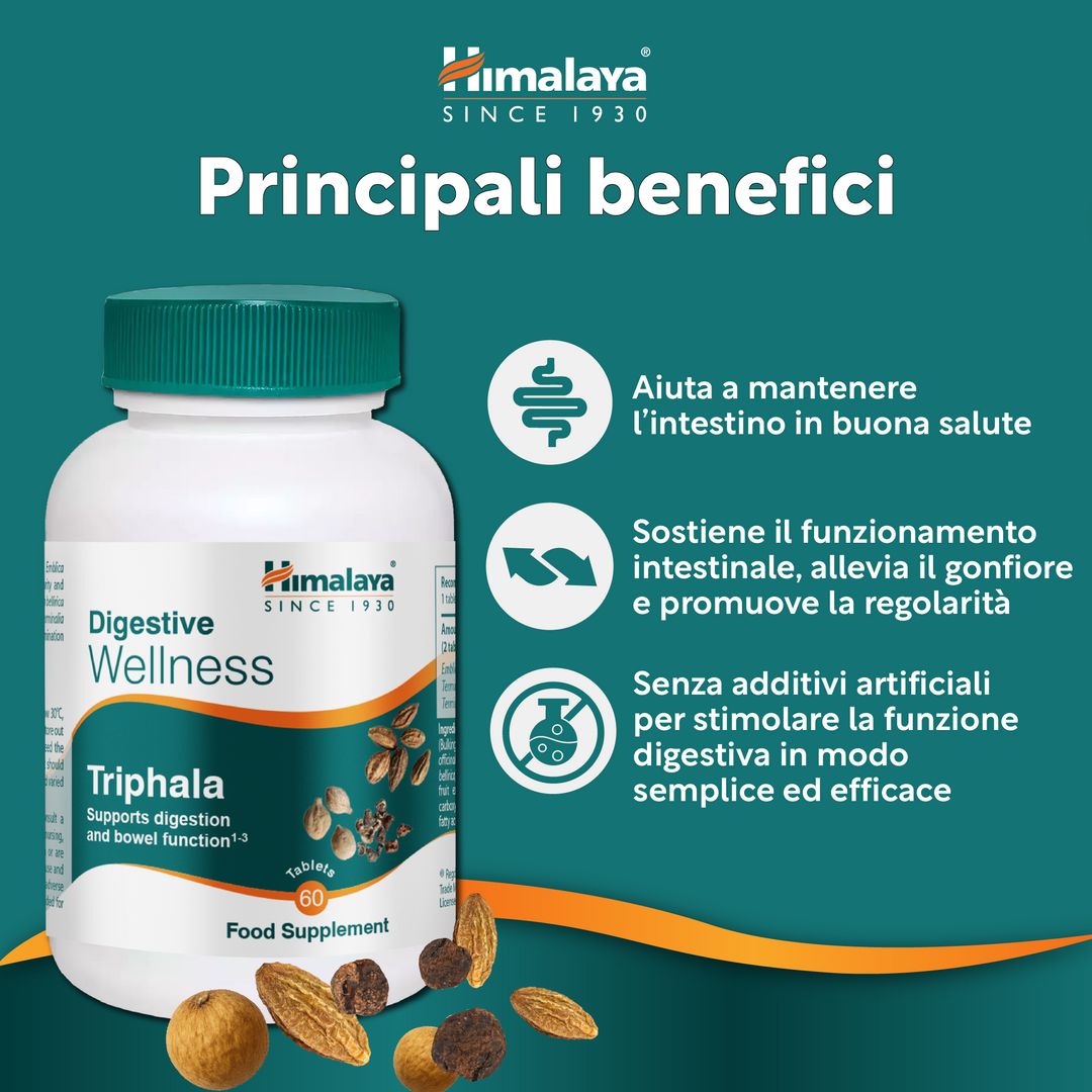Himalaya Digestive Wellness Triphala - 60 Compresse
