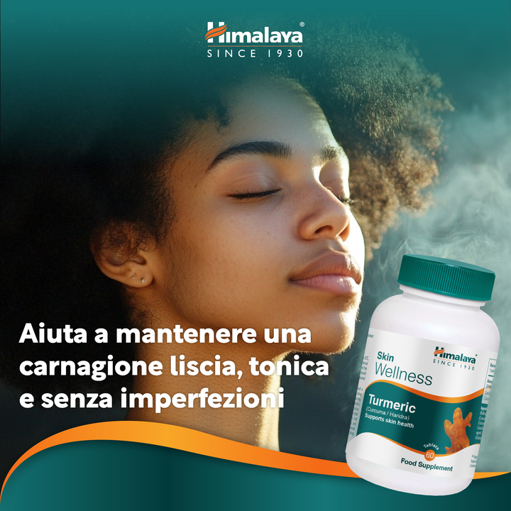 Himalaya Skin Wellness Turmeric - 60 Compresse