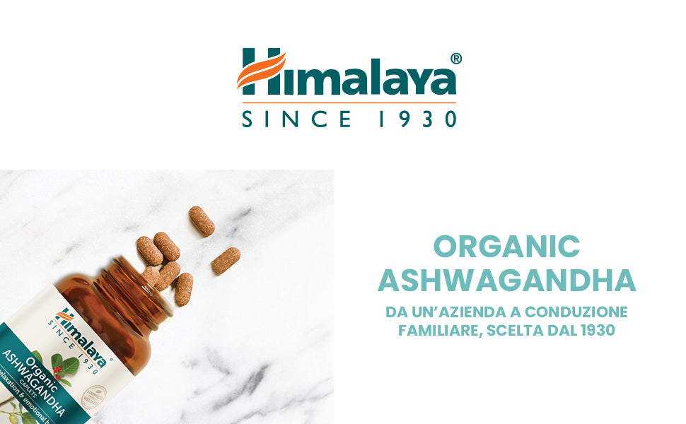 Himalaya Organic Ashwagandha (Indian Ginseng) – Himalaya Wellness (Italy)