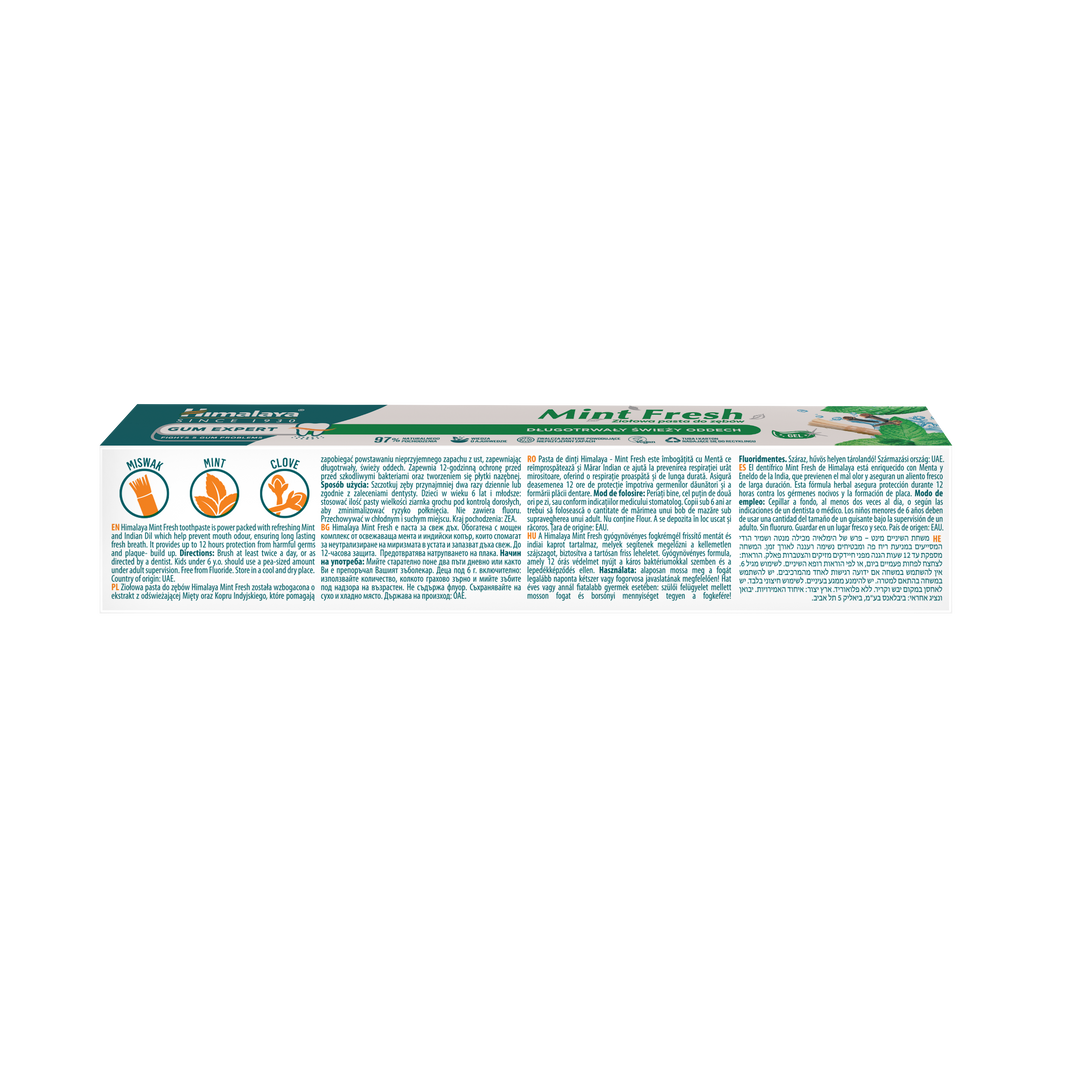 Dentifricio alle erbe Gum Expert - Menta Fresca - Formato da viaggio 40g
