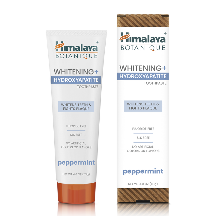 Himalaya Botanique Whitening+ Hydroxyapatite Dentifricio - Peppermint 113g