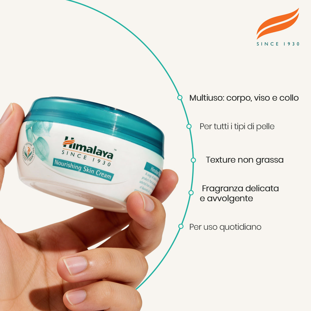 Crema nutriente per pelle