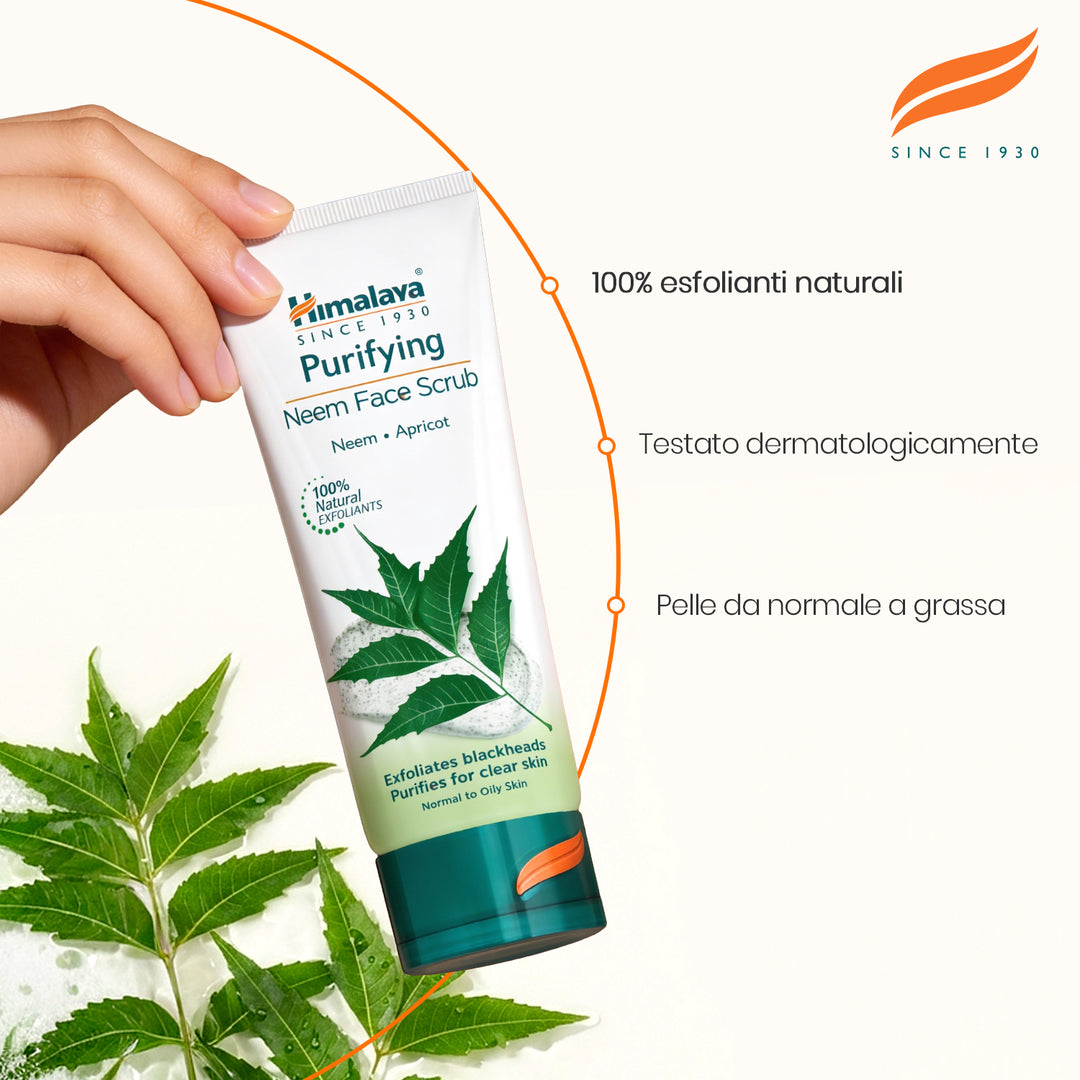 Scrub purificante a base di Neem