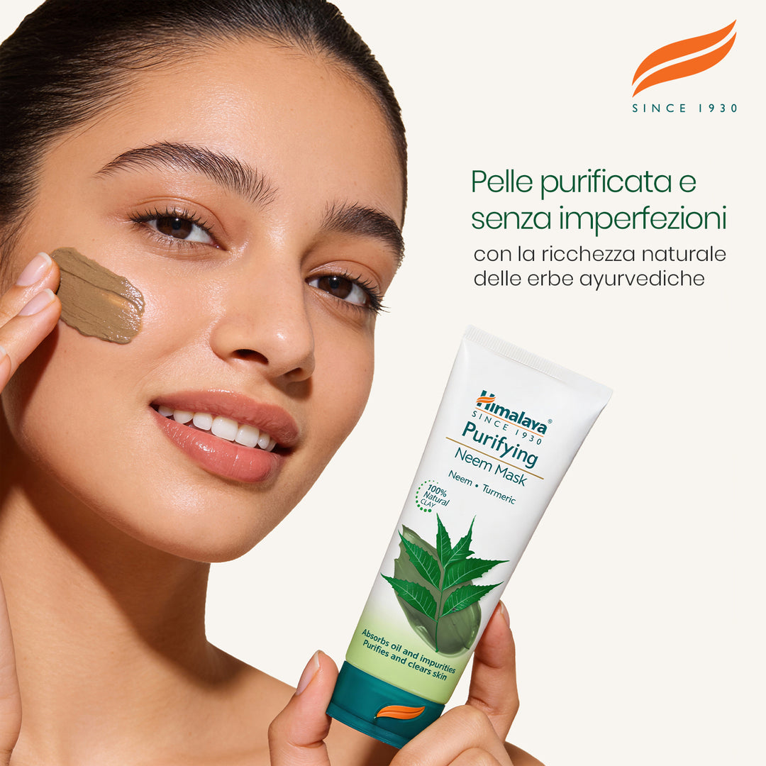 Maschera purificante al neem