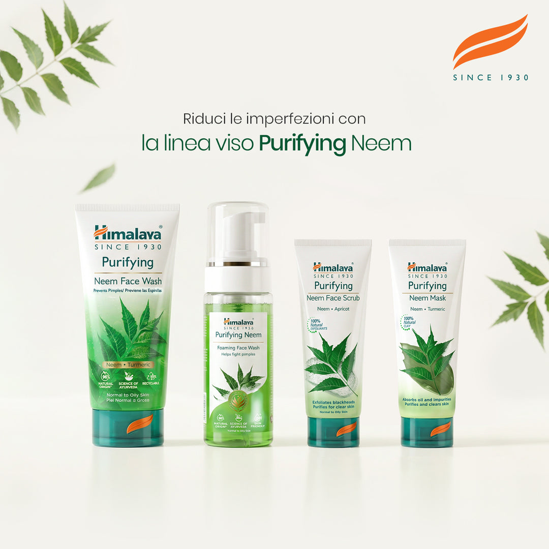 Detergente viso purificante a base di Neem