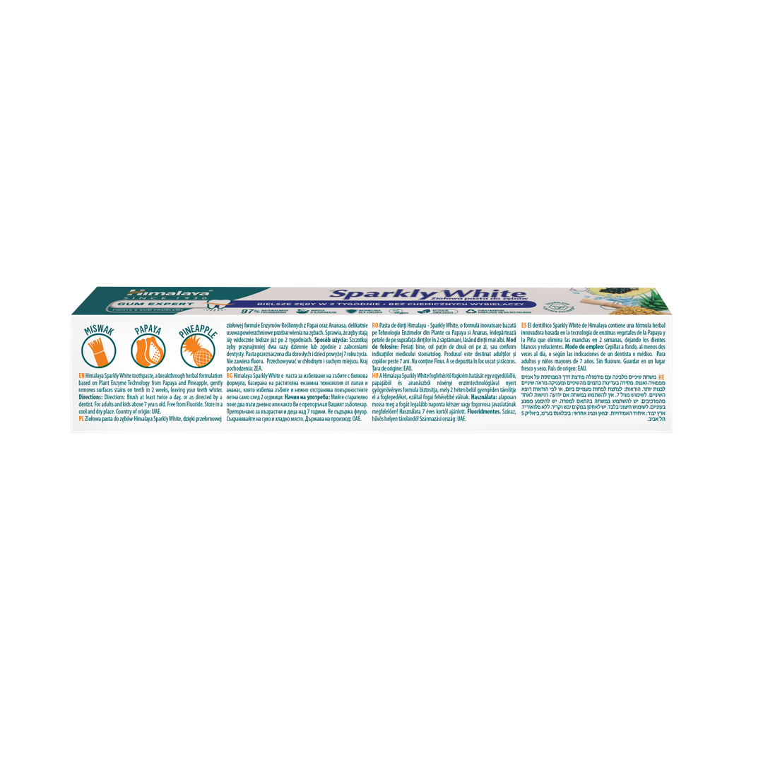 Dentifricio alle erbe Gum Expert - Sparkly White  - Formato da viaggio 40g